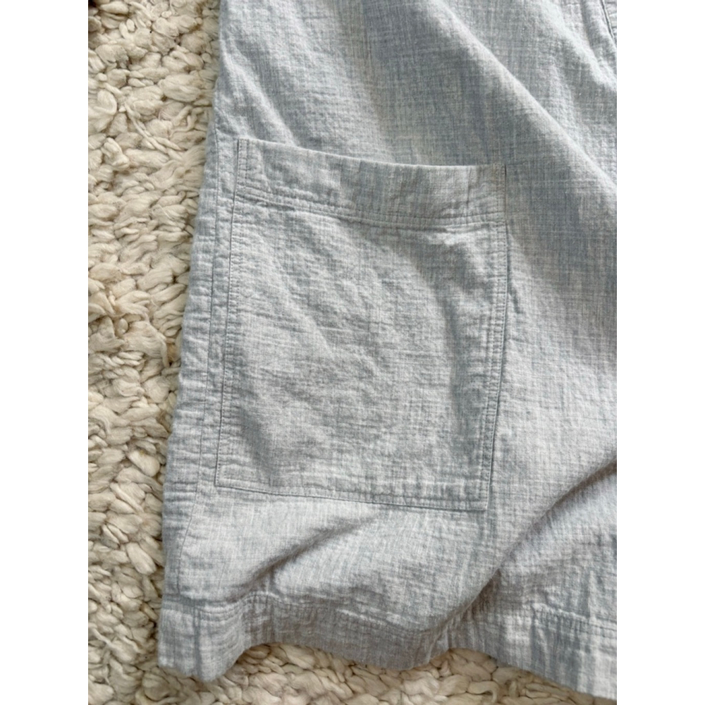 Women's COS Grey Cotton Boxy Robe Size L 100% Cotton - Picture 10 of 14